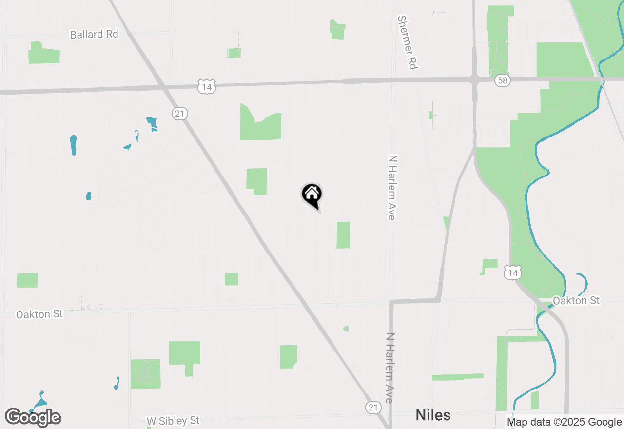 Map of 8311 N Olcott Avenue, Niles, IL 60714