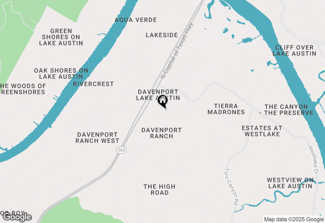 Map of 3502 Native Dancer Cv, Austin, TX 78746