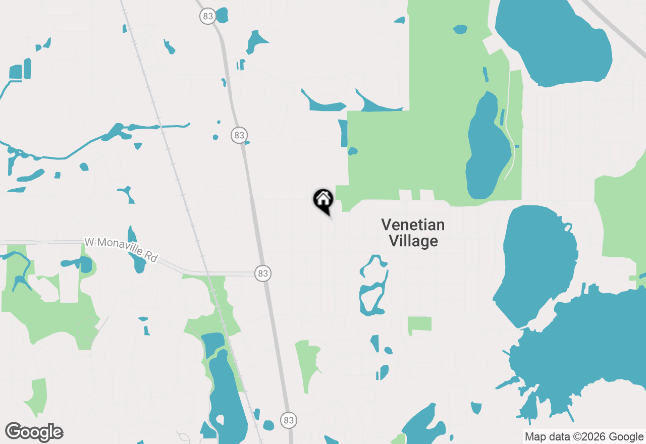 Map of 36911 N Helen Drive, Lake Villa, IL 60046