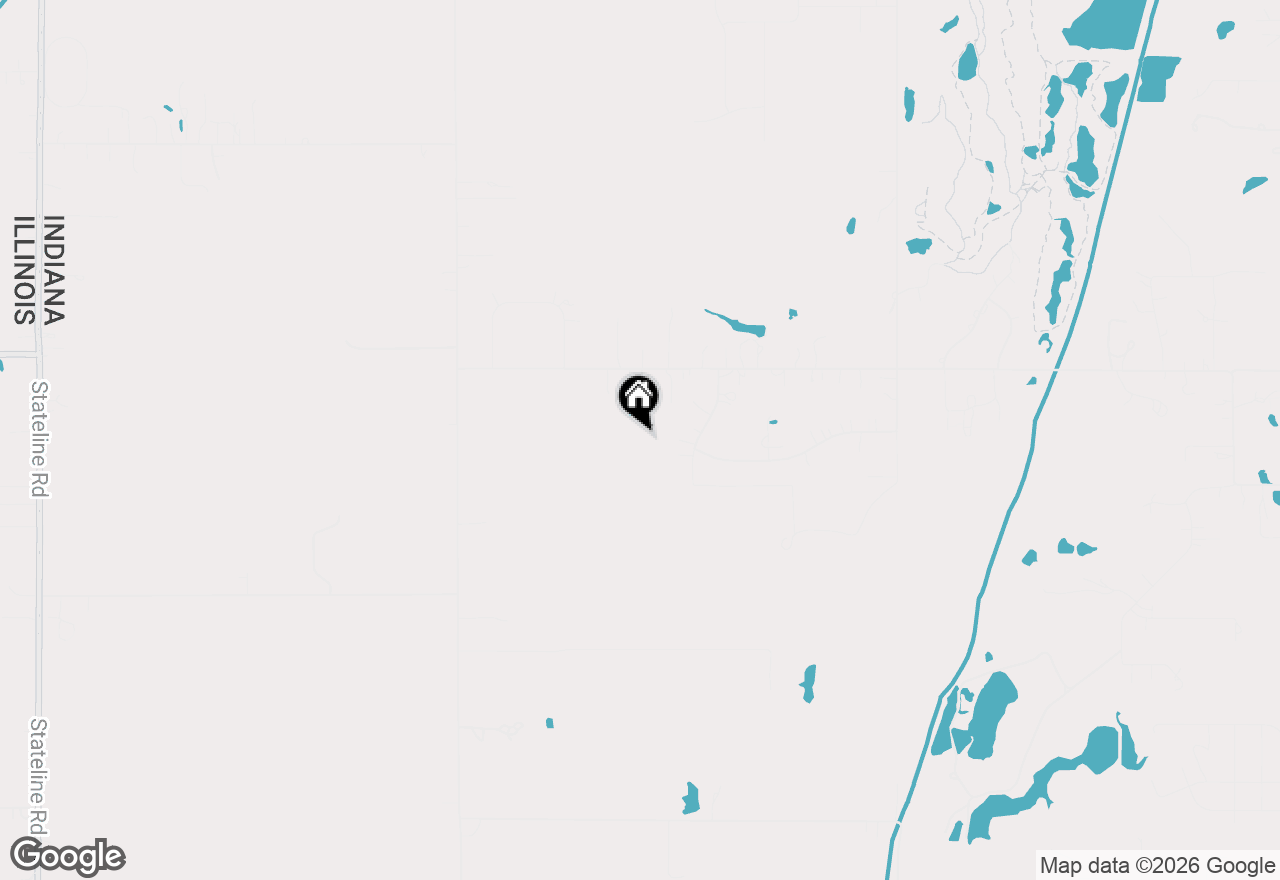 Map of 13617 W 117th Avenue, Cedar Lake, IN 46303