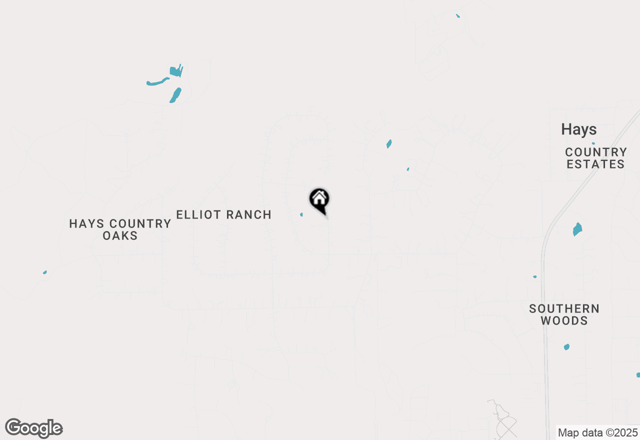 Map of 642 E Overlook Mountain Rd, Buda, TX 78610