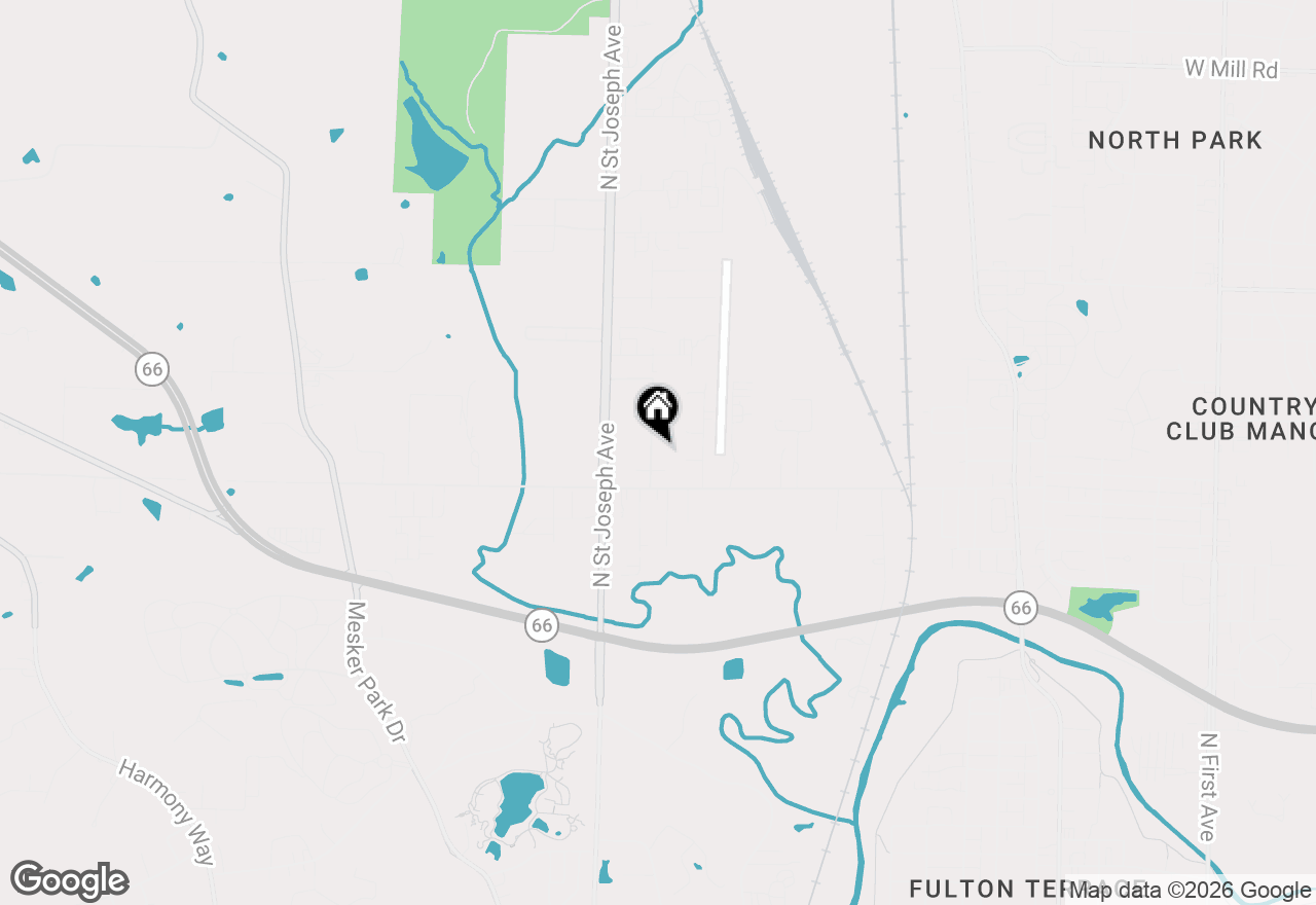 Map of 3205 N Twelfth Avenue, Evansville, IN 47720