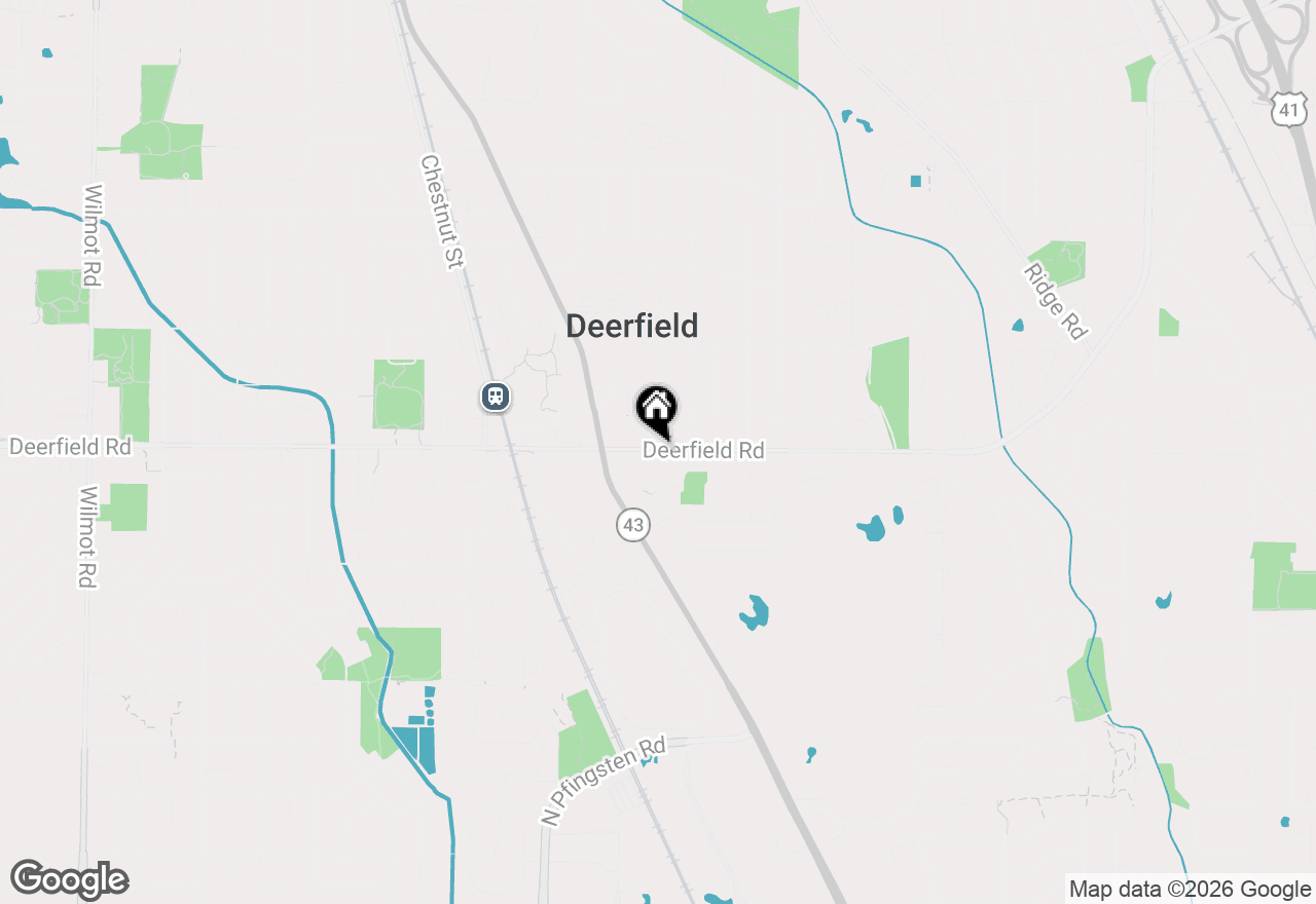 Map of 625 Deerfield Road #402, Deerfield, IL 60015
