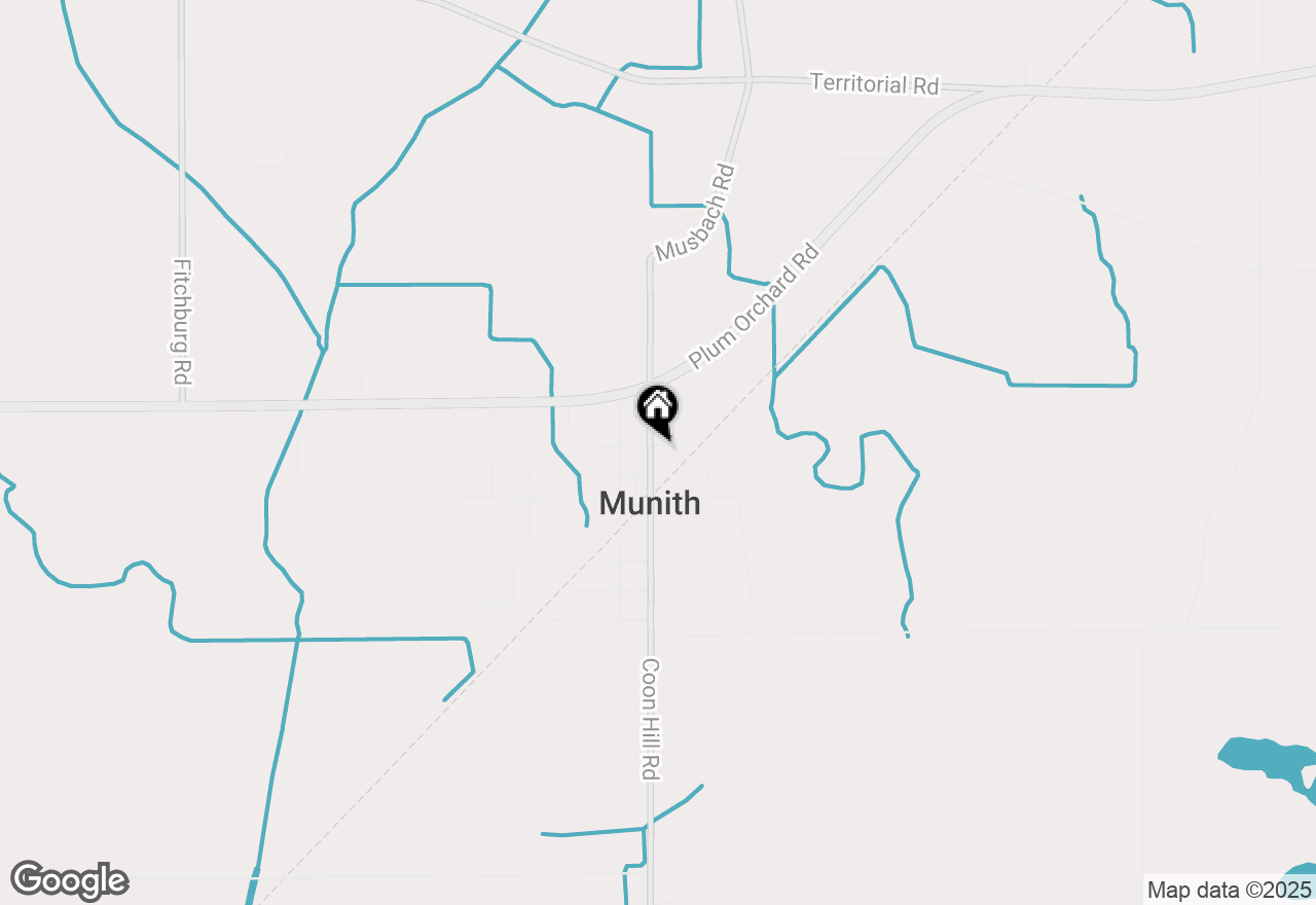 Map of 223 N Main Street, Munith, MI 49259