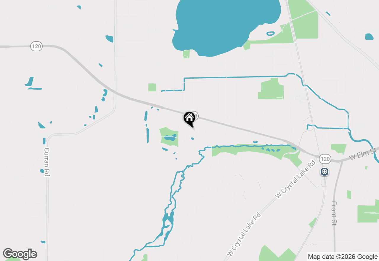 Map of 1412 Beach Road, Mchenry, IL 60050