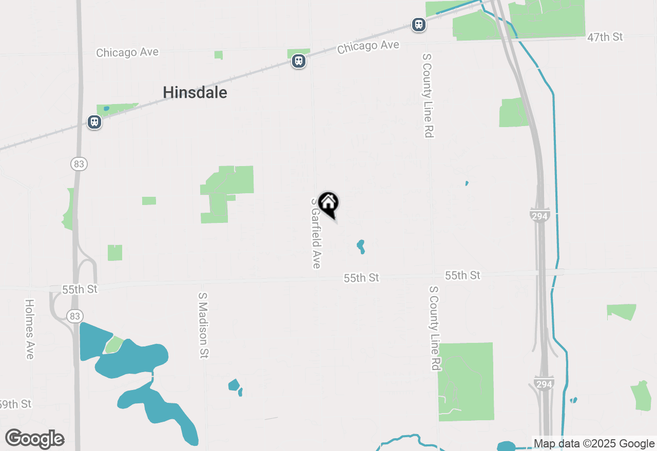 Map of 120 E 8th Street, Hinsdale, IL 60521