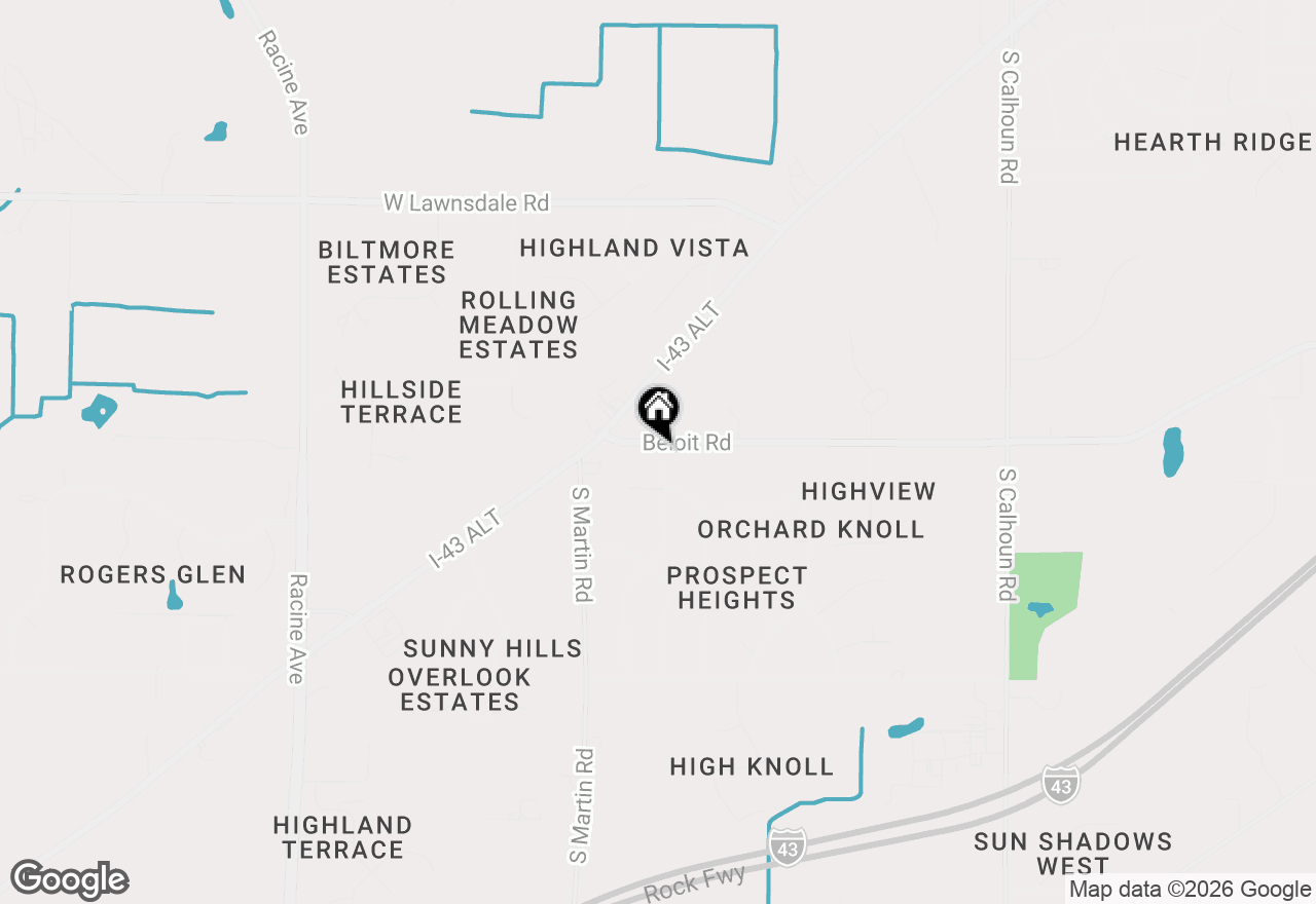 Map of 18375 W Beloit Rd, New Berlin, WI 53146
