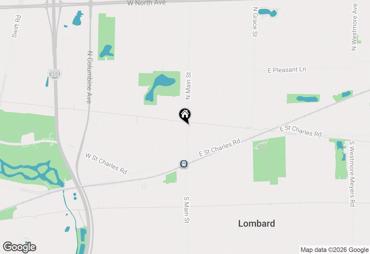 Map of 140 N Main Street, Lombard, IL 60148
