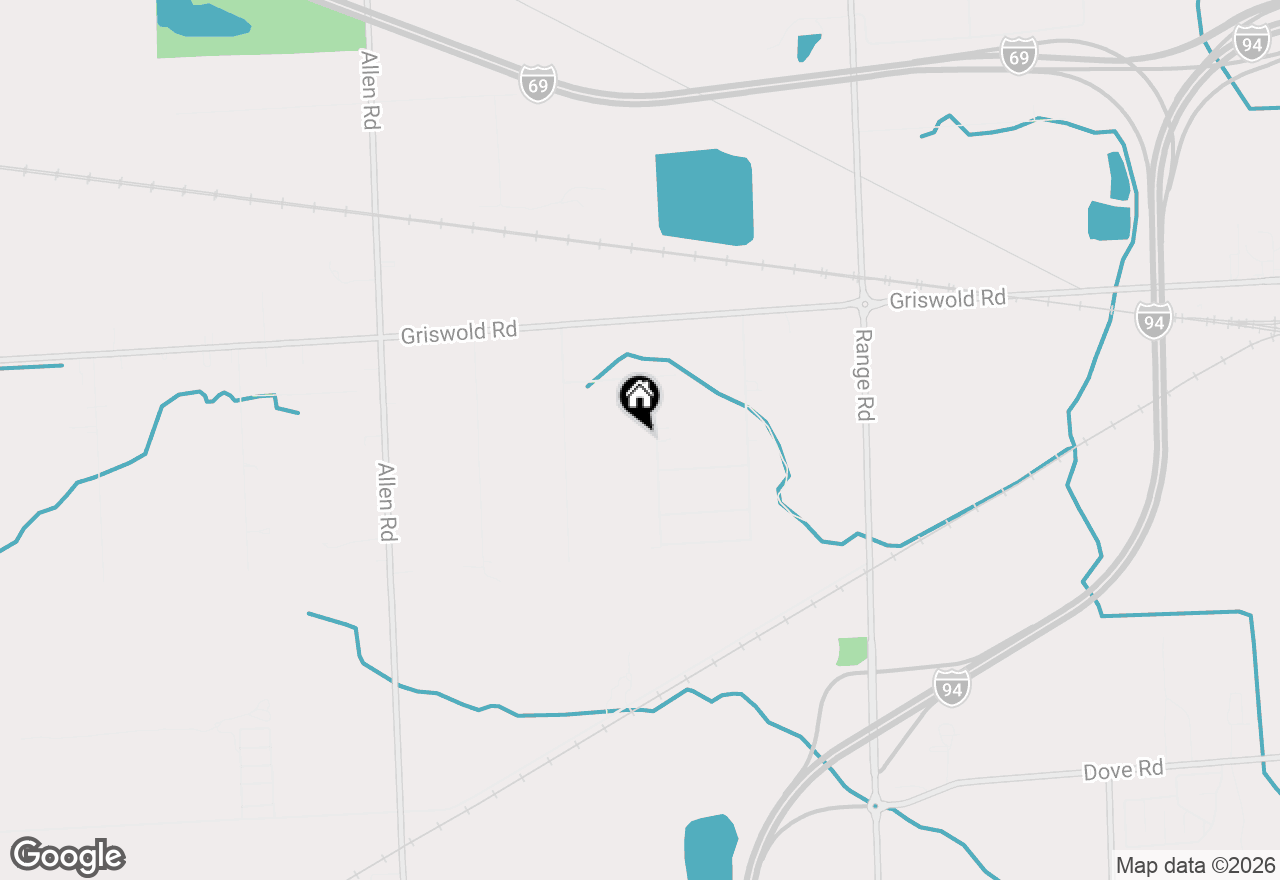 Map of 1827 Marlette Road, Kimball, MI 48074