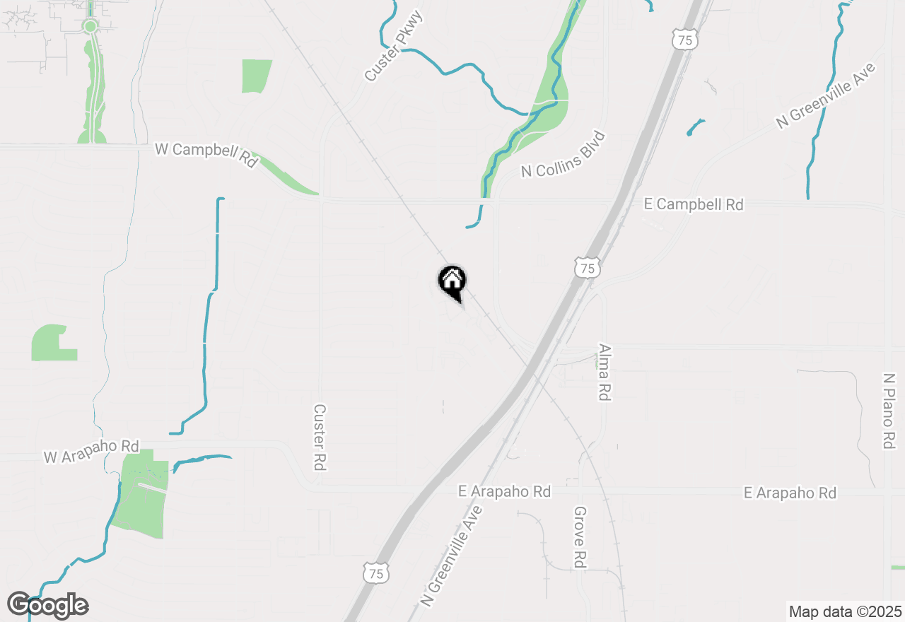 Map of 336 Melrose Drive #5C, Richardson, TX 75080