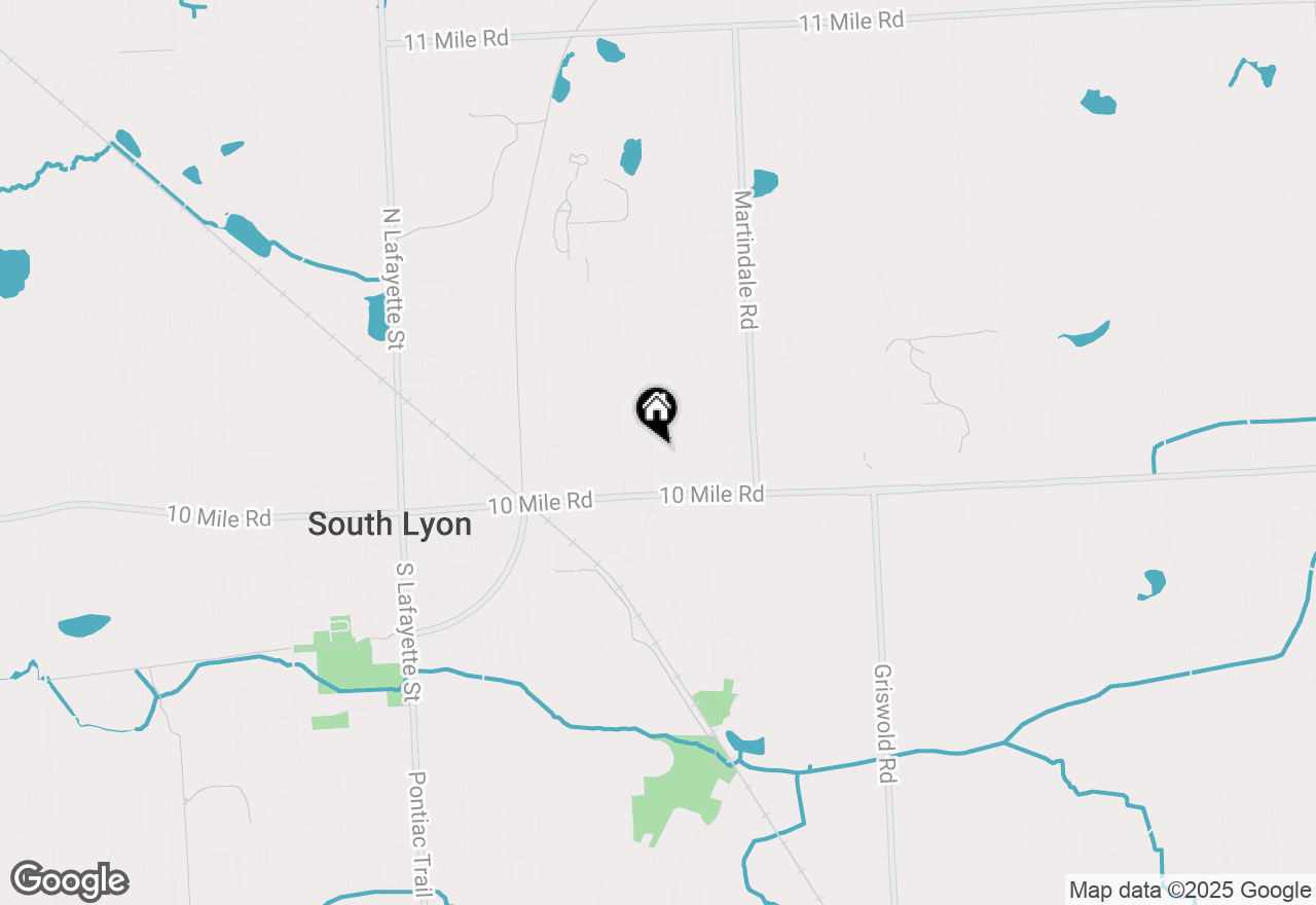 Map of 204 Wellington Drive, South Lyon, MI 48178