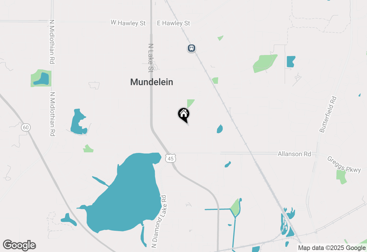 Map of 333 Grove Street, Mundelein, IL 60060