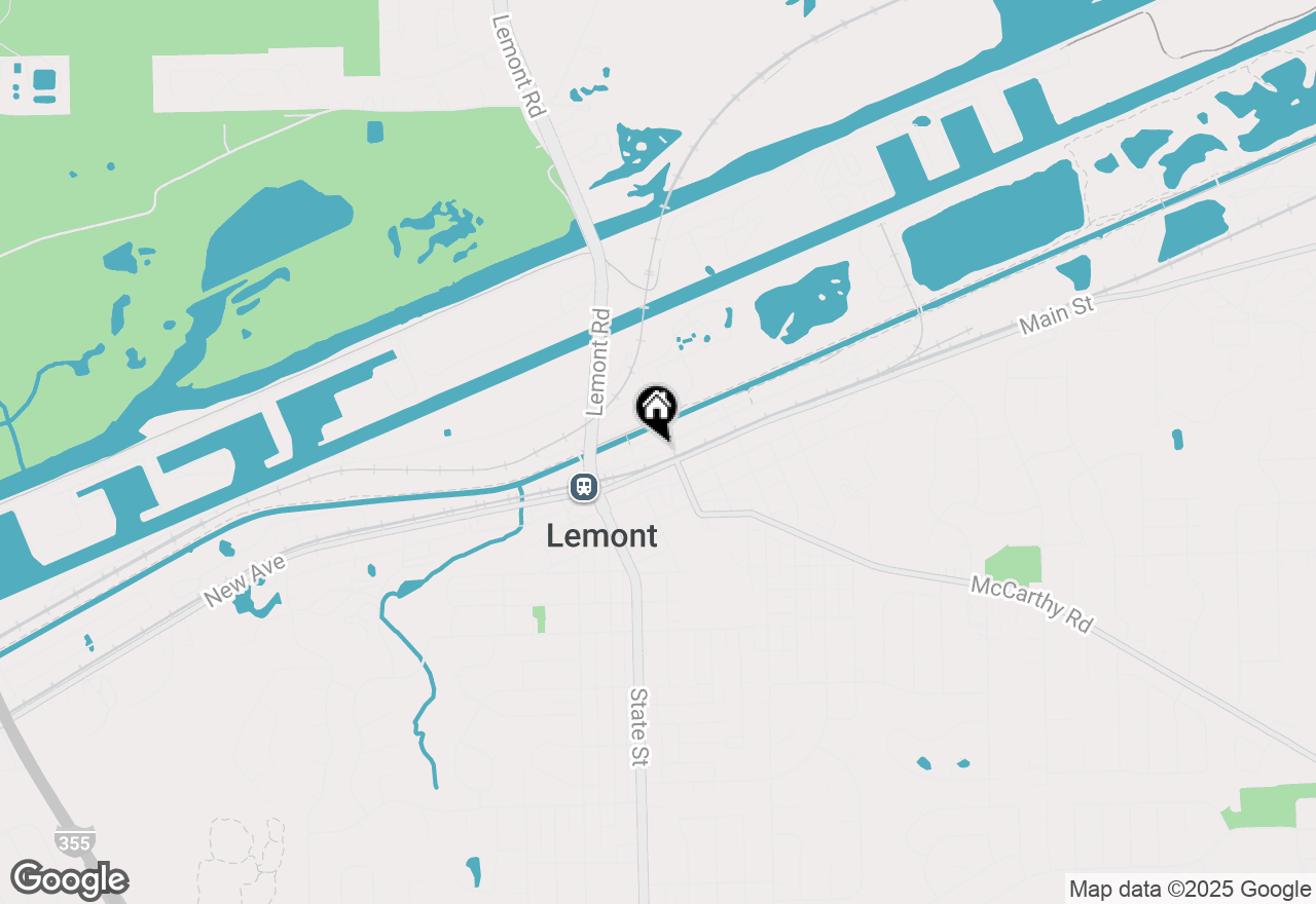 Map of 317 Canal Street #B, Lemont, IL 60439