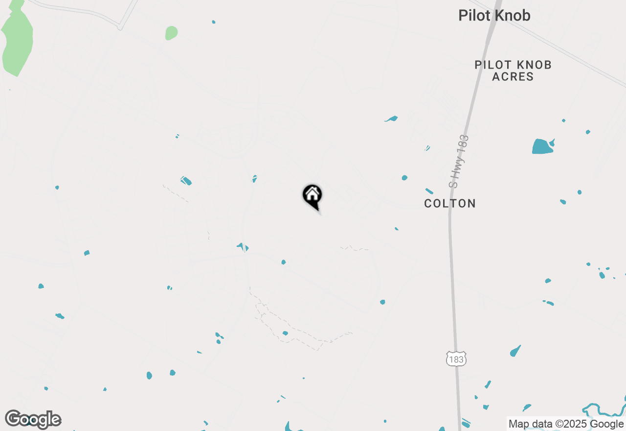 Map of 8417 Thompson Teal Trl, Austin, TX 78744