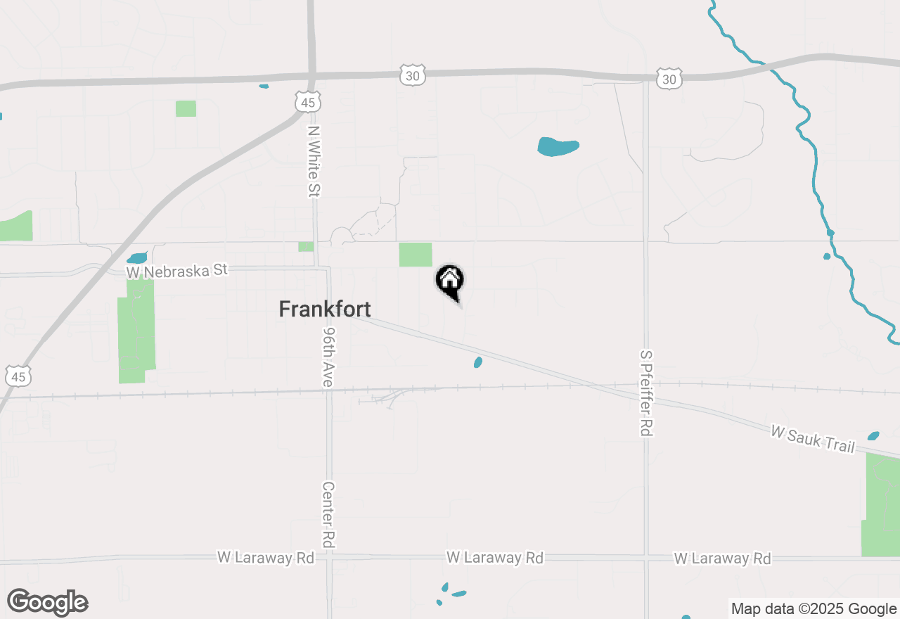 Map of 193 Chestnut Drive, Frankfort, IL 60423