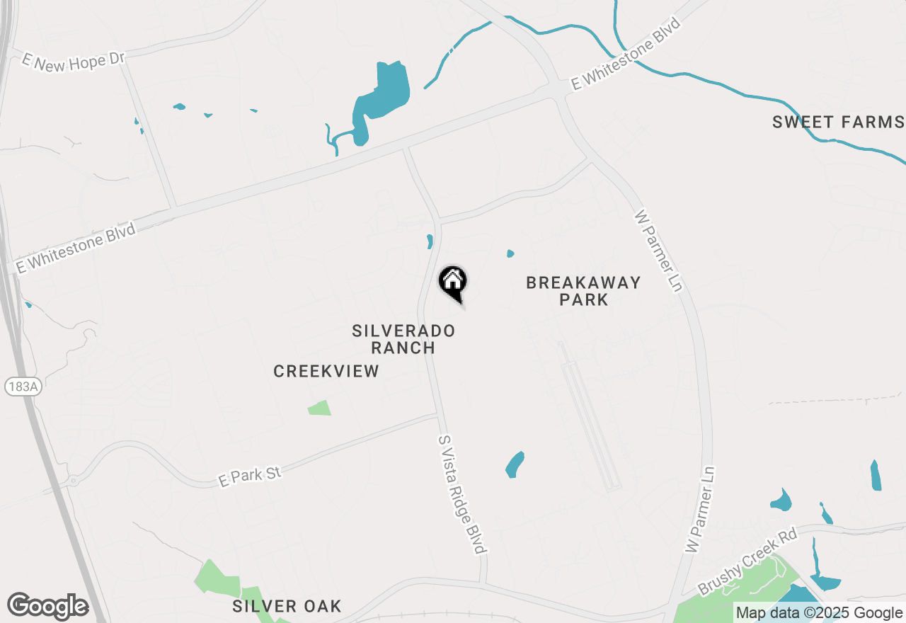 Map of 500 Sang Saloon Rd, Cedar Park, TX 78613