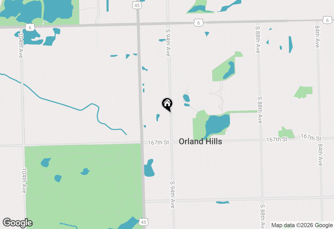 Map of 9410 Seton Place, Orland Park, IL 60467