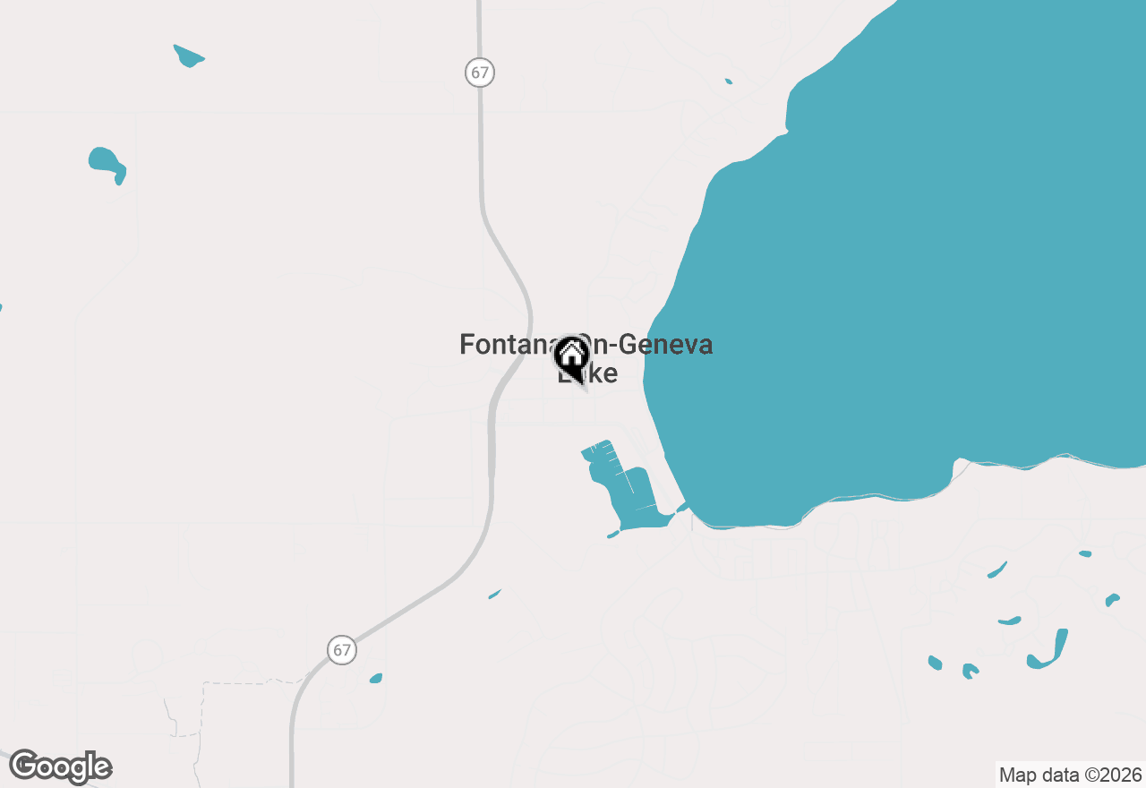 Map of 278 High St #9, Fontana, WI 53125