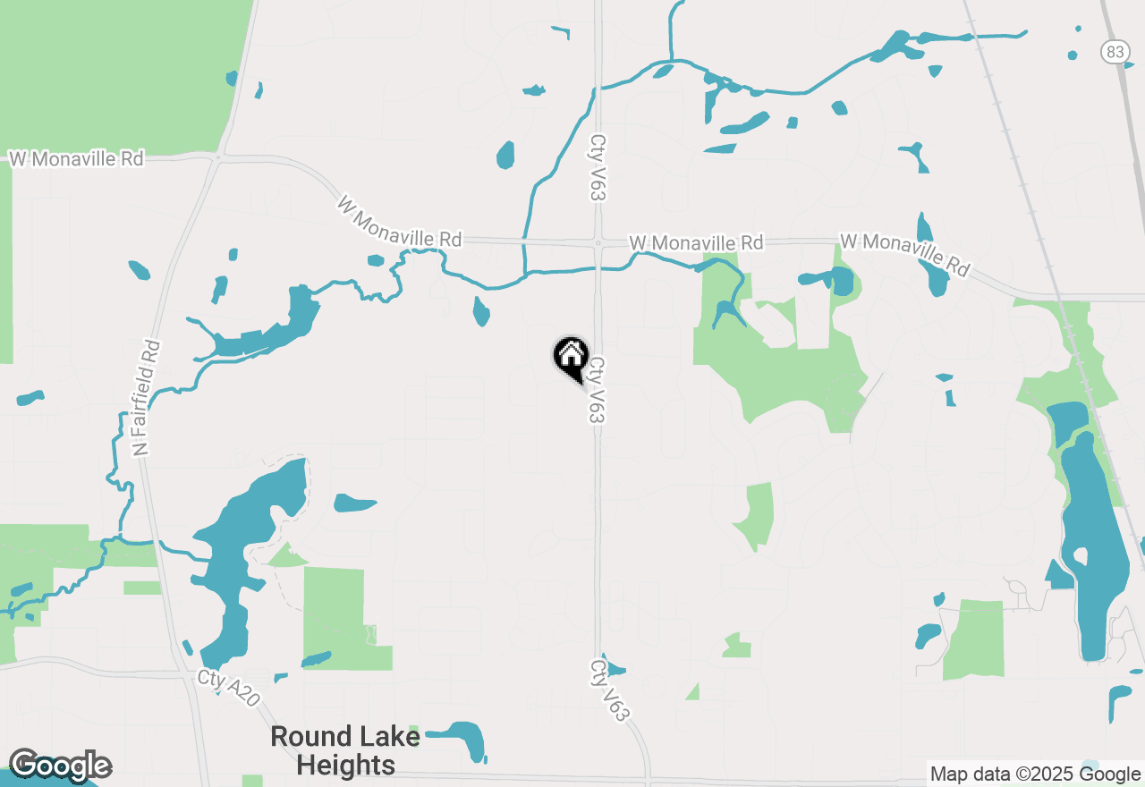 Map of 1203 Tulip Tree Court, Lake Villa, IL 60046