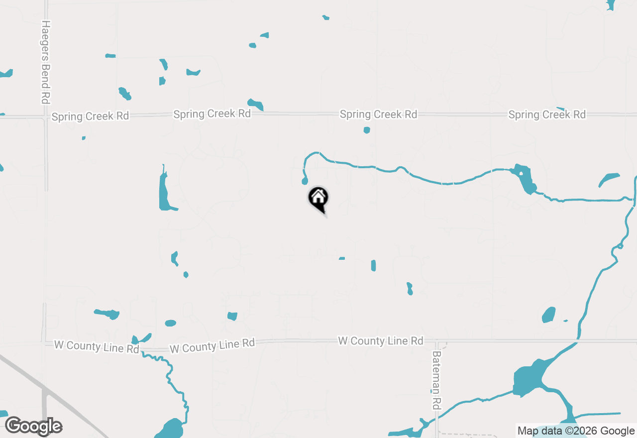Map of 26 Braeburn Lane, Barrington Hills, IL 60010