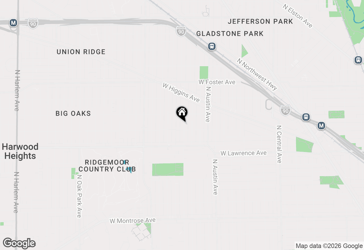 Map of 4918 N Moody Avenue, Chicago, IL 60630