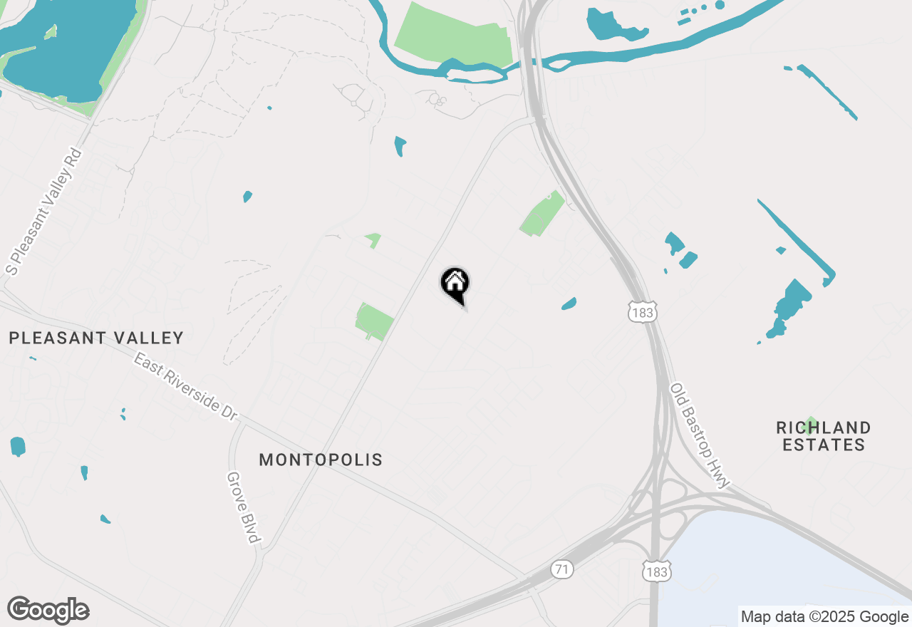 Map of 1000 #B Vargas Rd #B, Austin, TX 78741