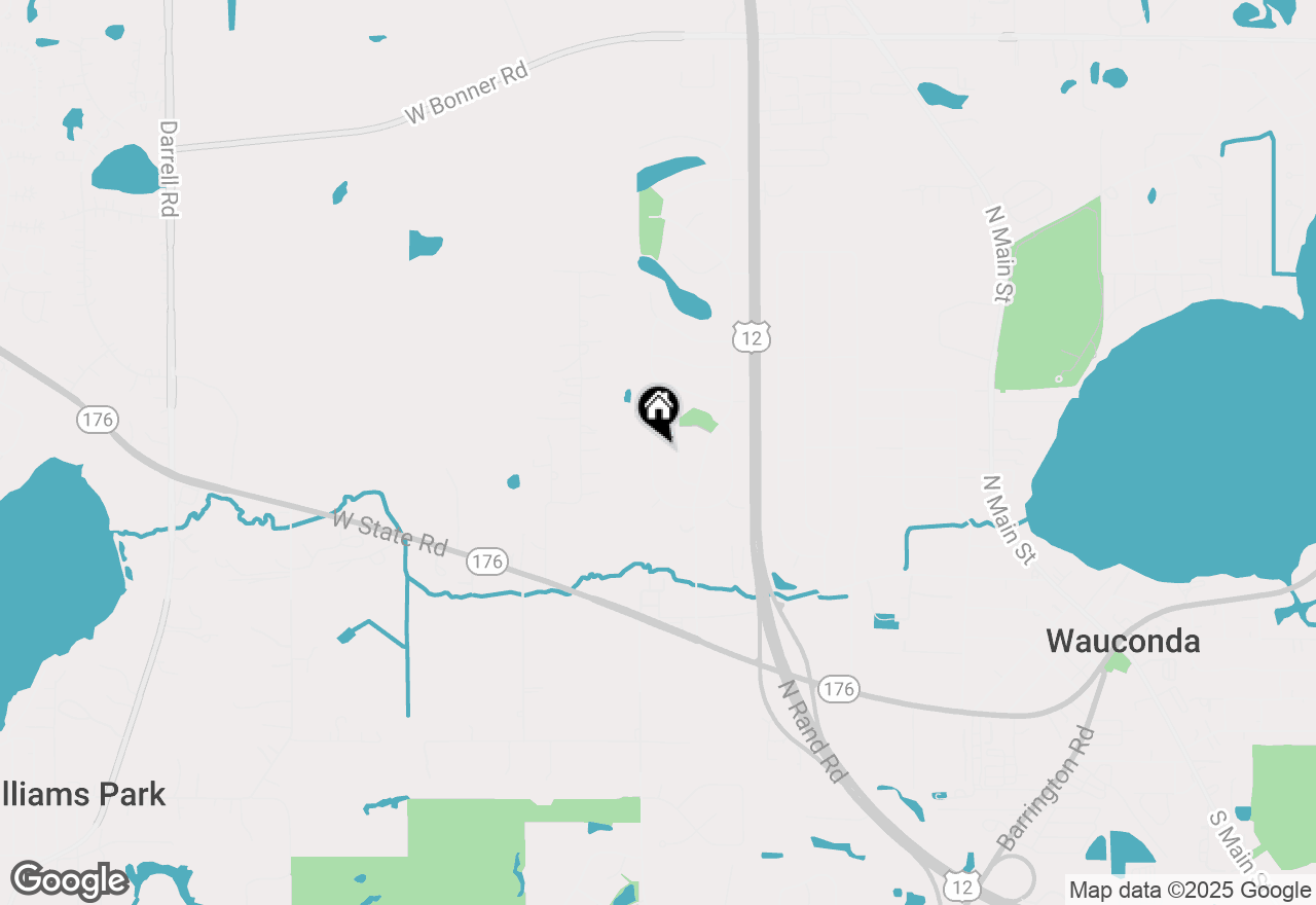 Map of 390 Willow Road, Wauconda, IL 60084
