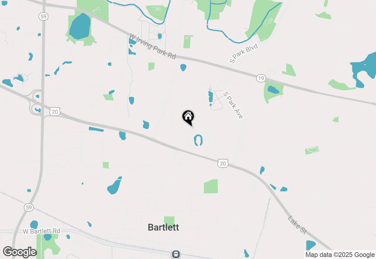 Map of 3022 Jamestown Court, Streamwood, IL 60107