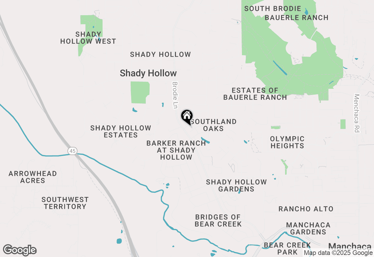 Map of 3121 Yandall Dr, Austin, TX 78748