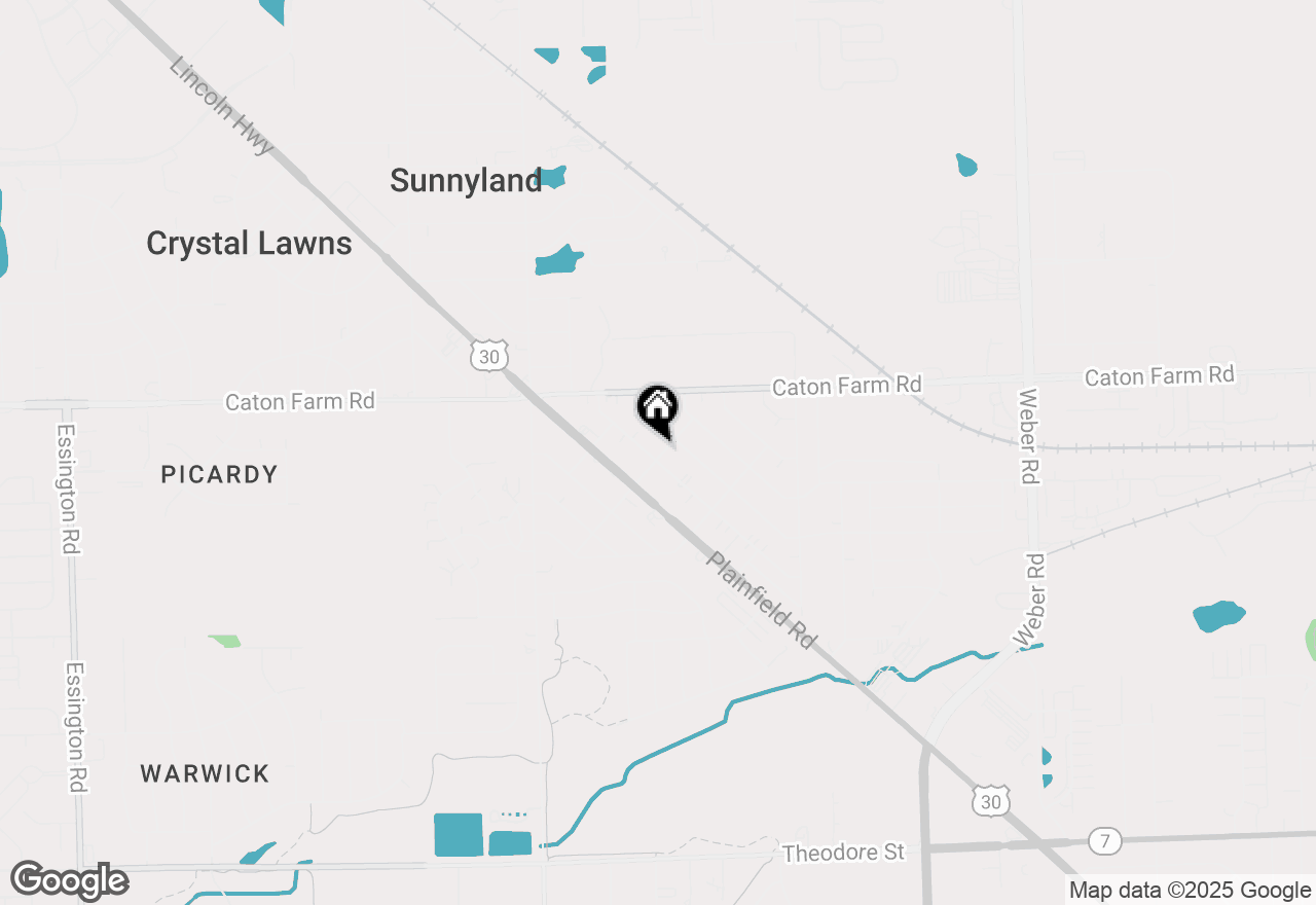 Map of 2300 Greengold Street, Crest Hill, IL 60403