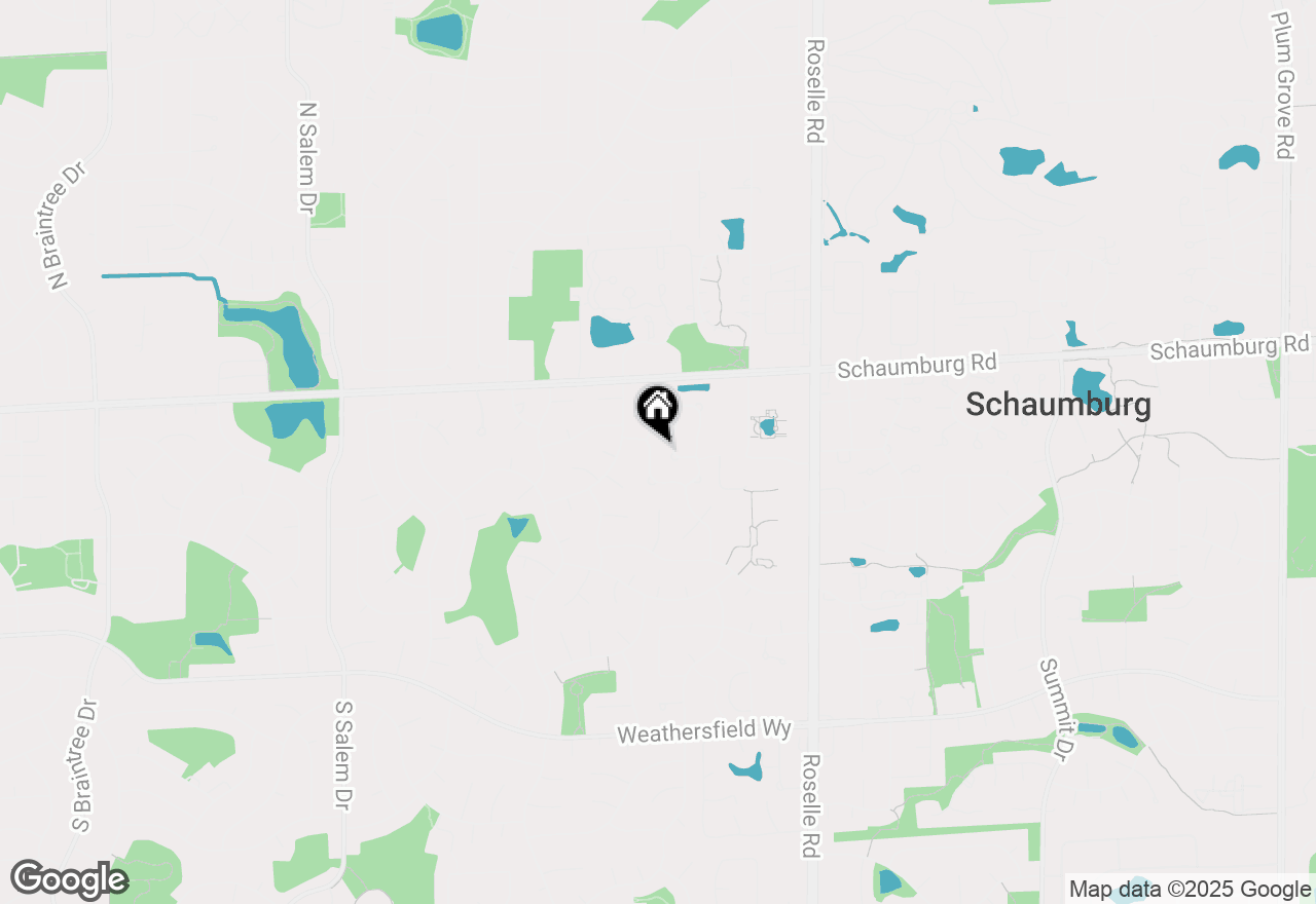 Map of 107 Sumac Lane, Schaumburg, IL 60193