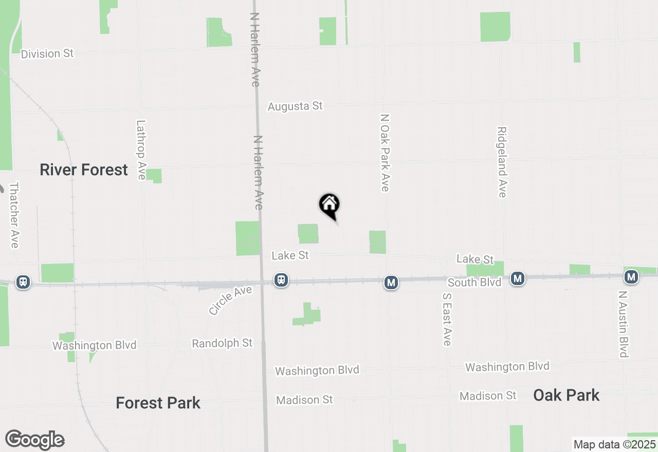 Map of 938 Ontario Street #11, Oak Park, IL 60302