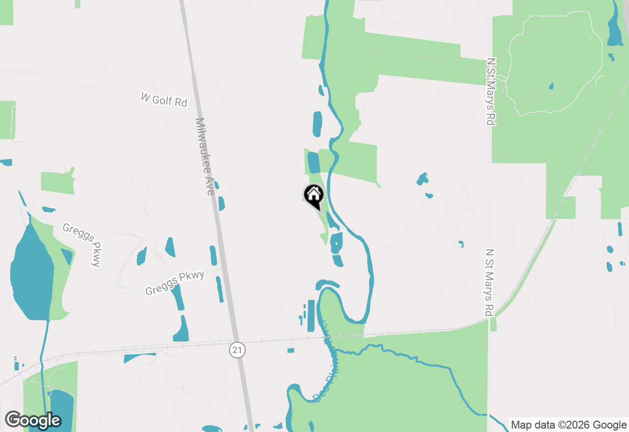 Map of 1304 Kempton Drive, Libertyville, IL 60048