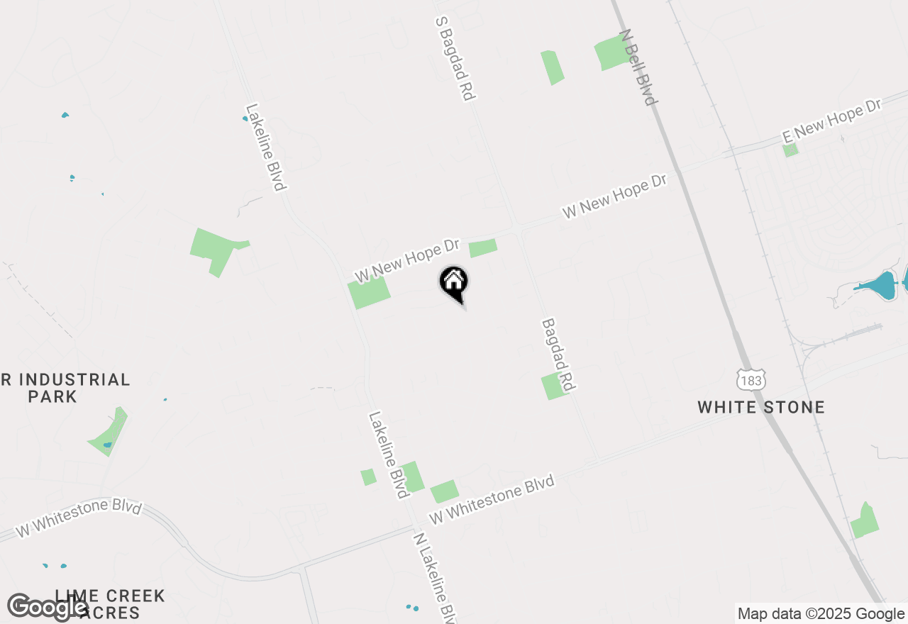 Map of 1709 Hollow Ridge Dr, Cedar Park, TX 78613