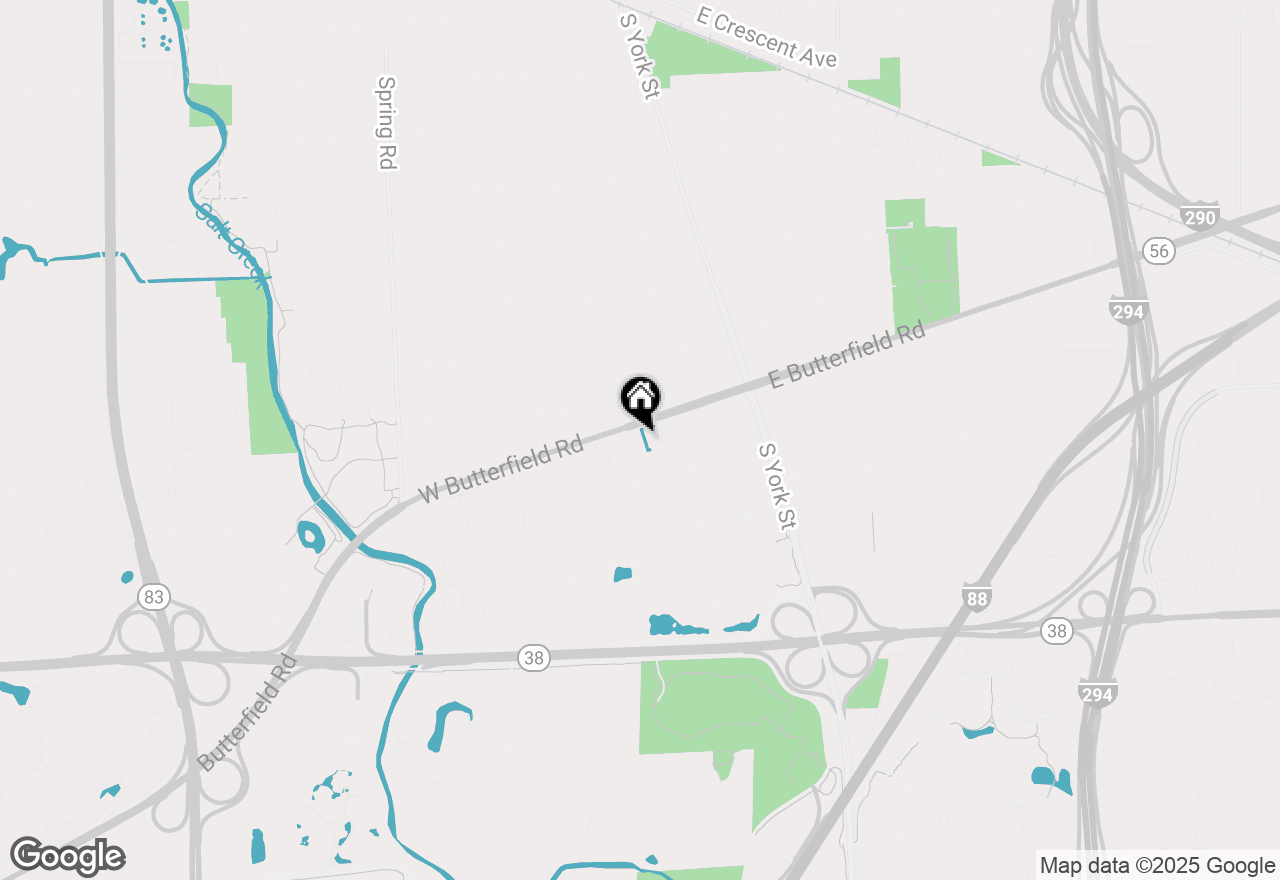 Map of (Address confidential), Elmhurst, Illinois 60126