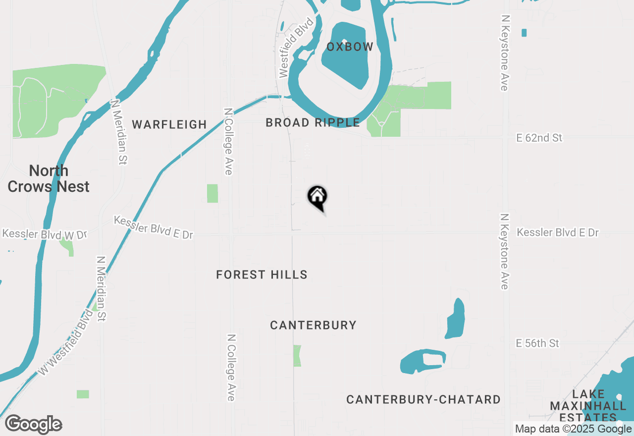 Map of 5935 Compton Street, Indianapolis, IN 46220
