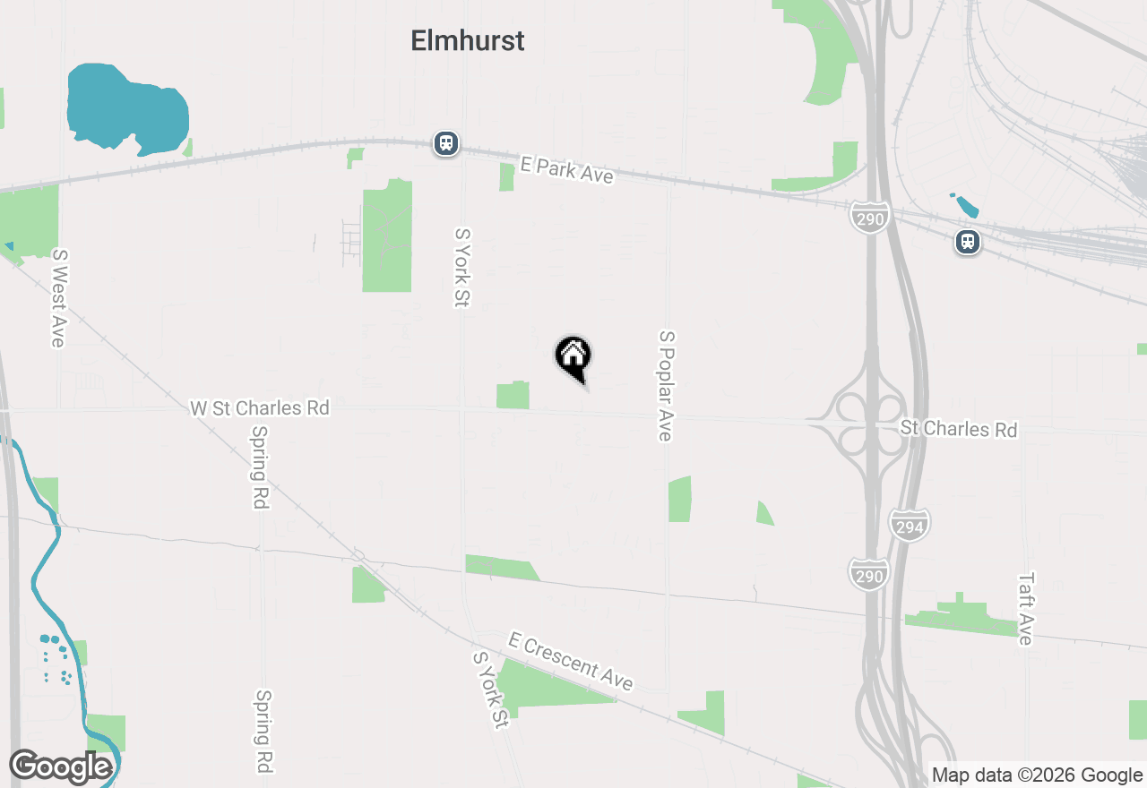 Map of 333 Kenmore Avenue, Elmhurst, IL 60126