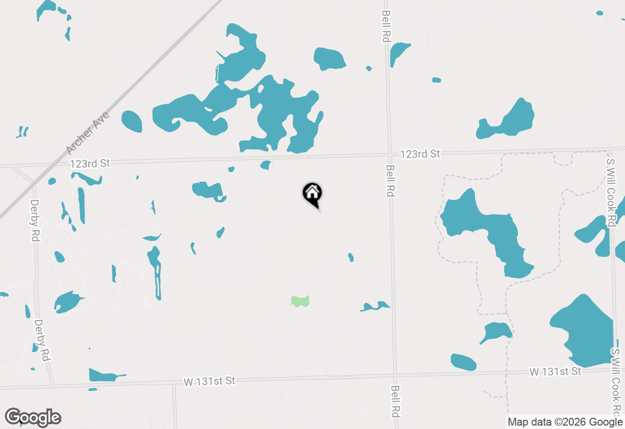 Map of 12462 Killarney Drive, Lemont, IL 60439