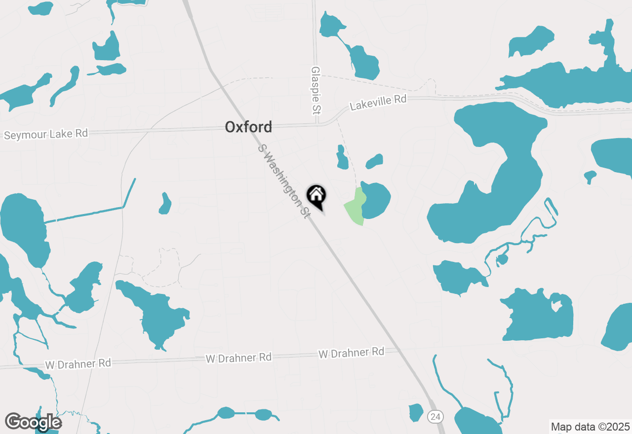 Map of 146 S Washington Street, Oxford, MI 48371