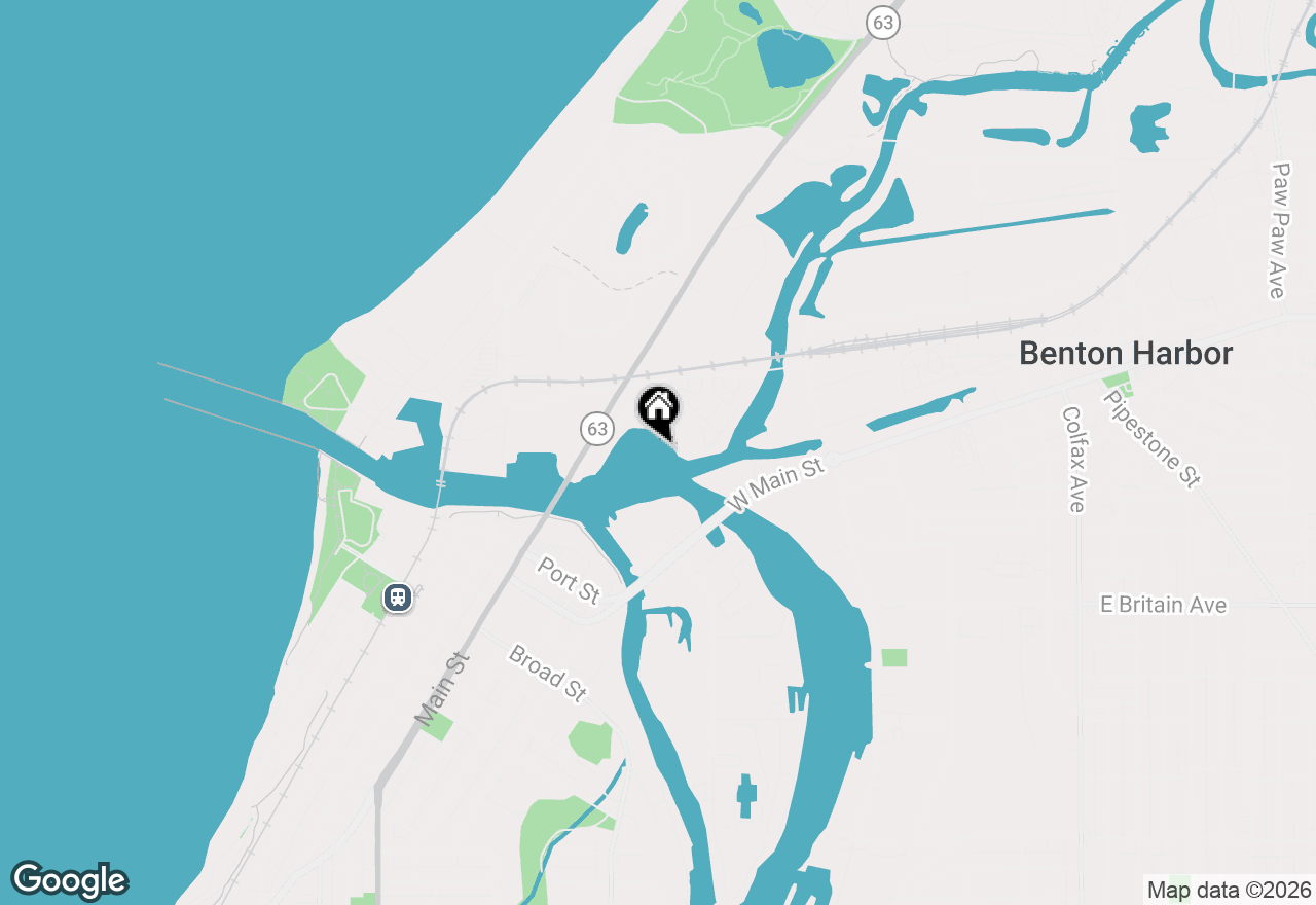 Map of 800 Whitwam Drive #14, St. Joseph, MI 49085