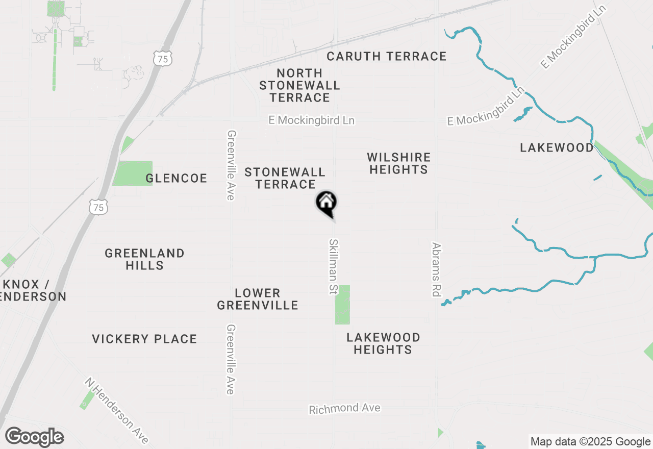 Map of 6035 Morningside Avenue, Dallas, TX 75206