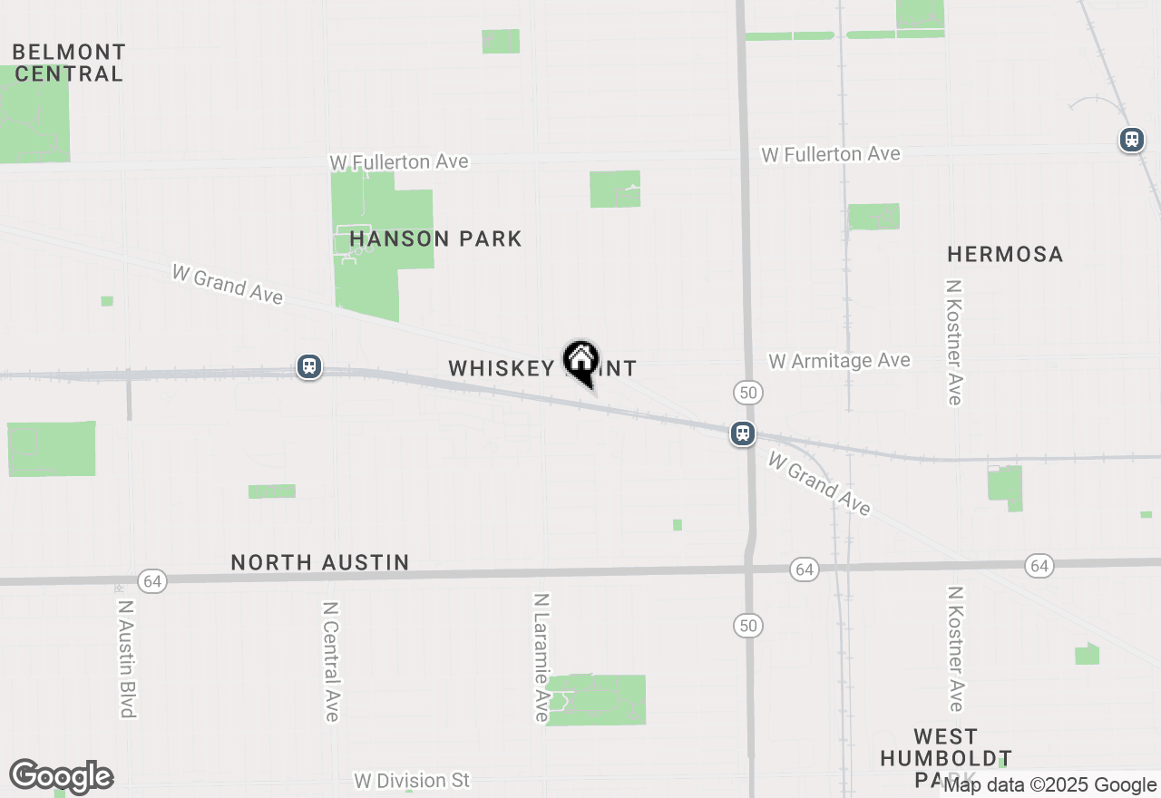 Map of 5138 W Homer Street, Chicago, IL 60639