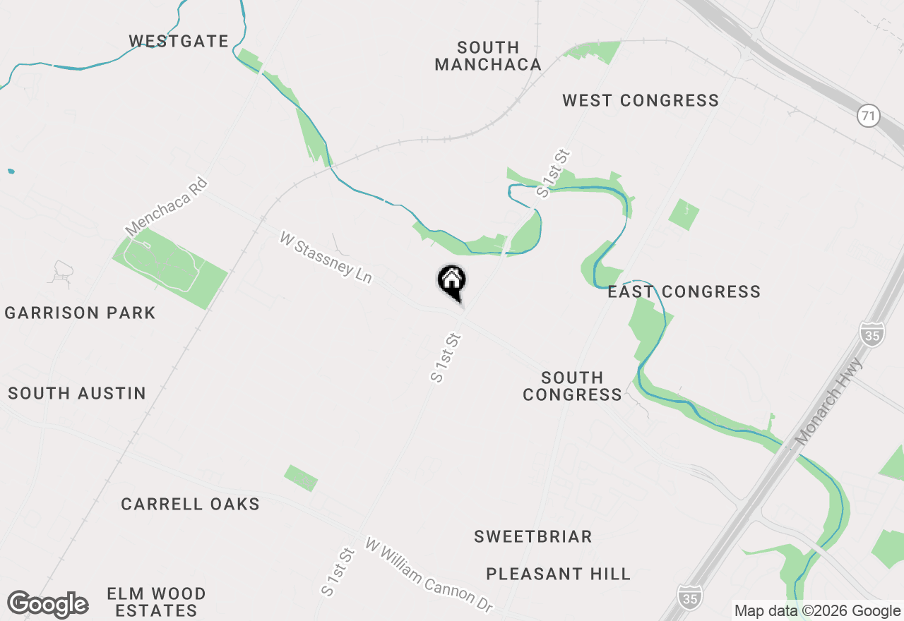 Map of 5506 Salem Walk Dr, Austin, TX 78745