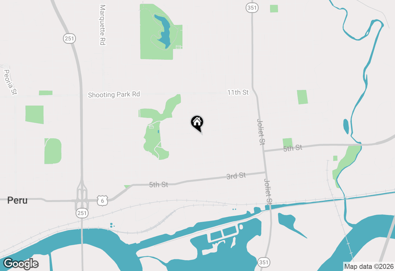 Map of 147 7th Street, Lasalle, IL 61301