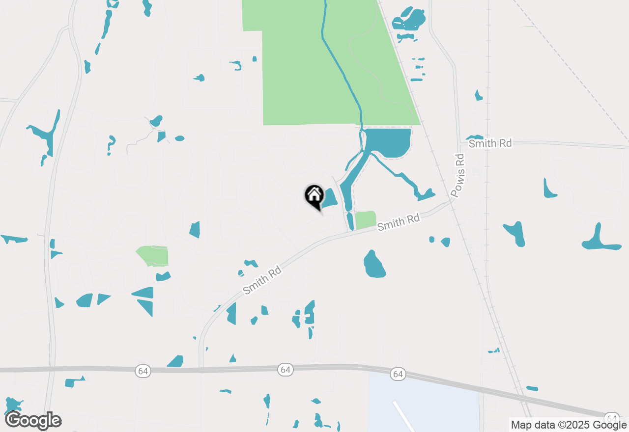 Map of 2385 Barnhart Street, West Chicago, IL 60185