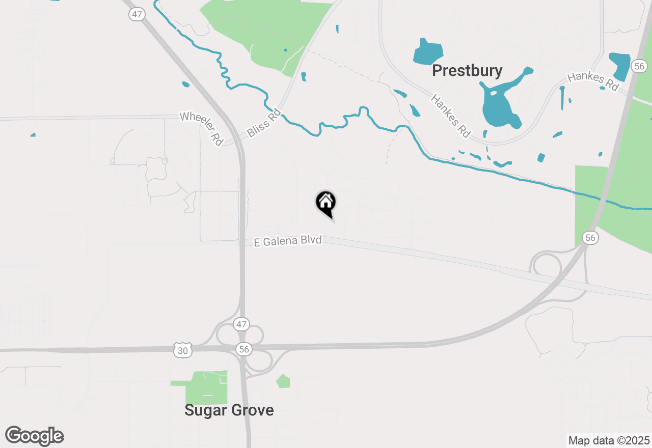 Map of 187 Brompton Lane #B, Sugar Grove, IL 60554