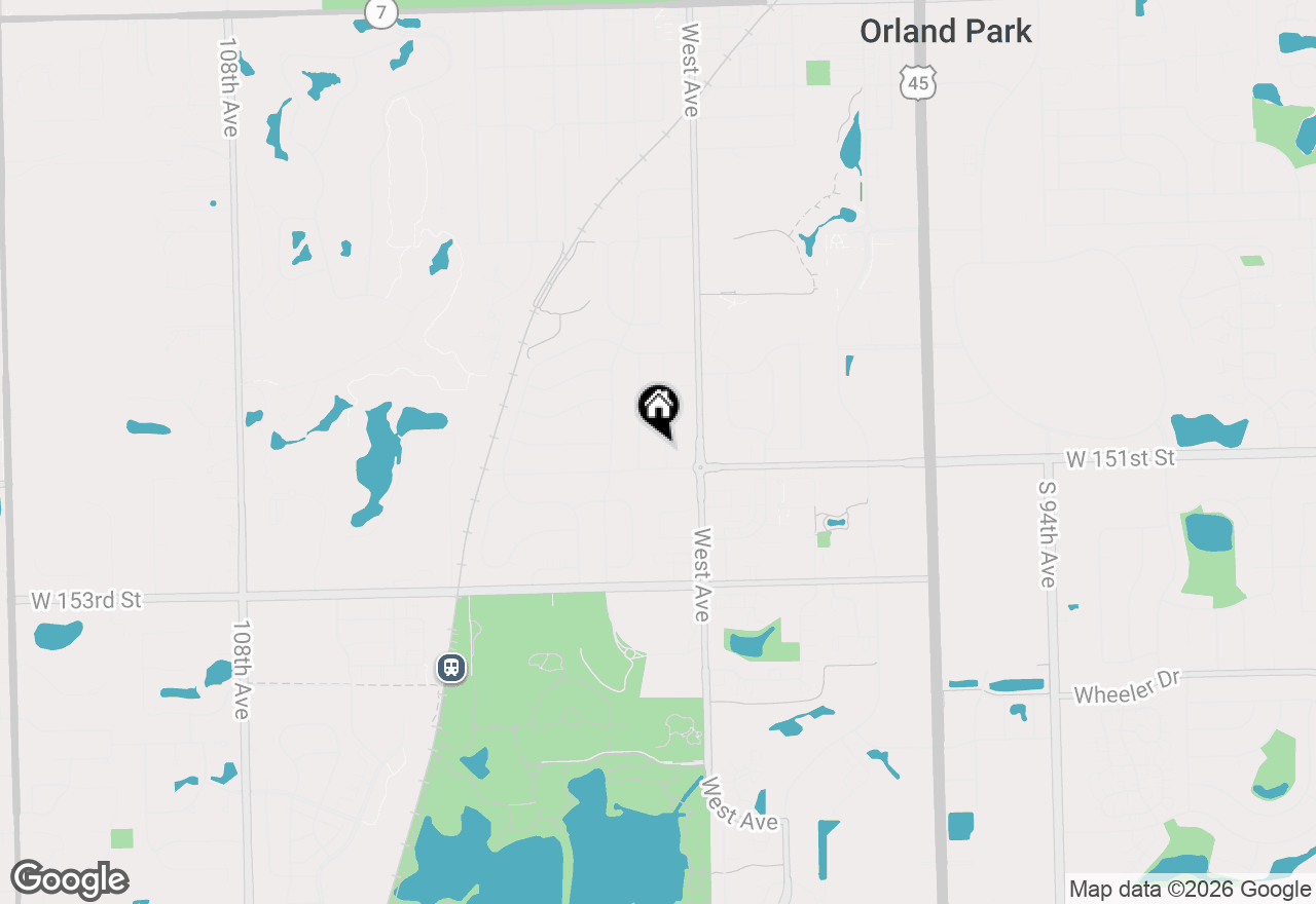 Map of 15050 Holiday Court, Orland Park, IL 60462