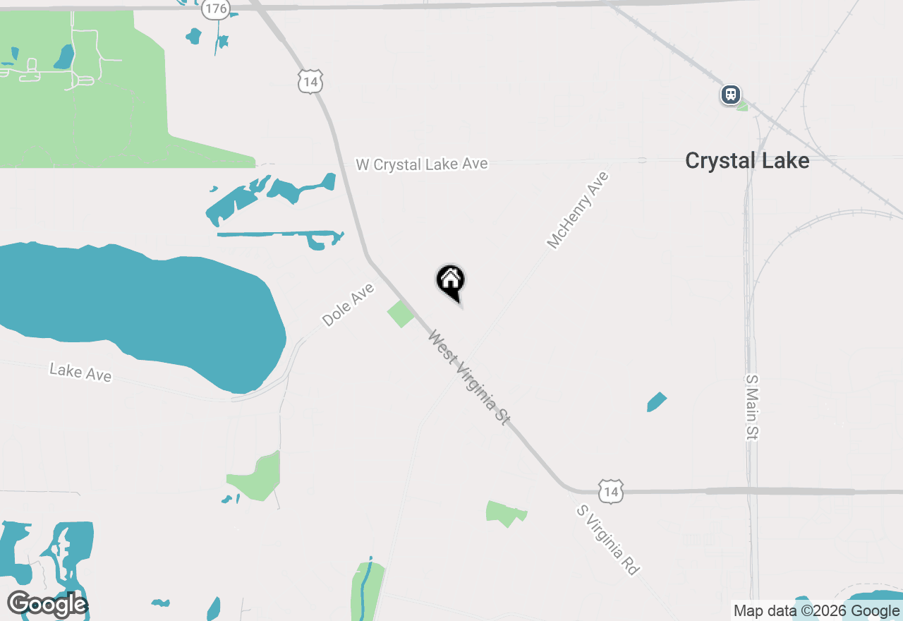 Map of 370 S Oriole Trail, Crystal Lake, IL 60014