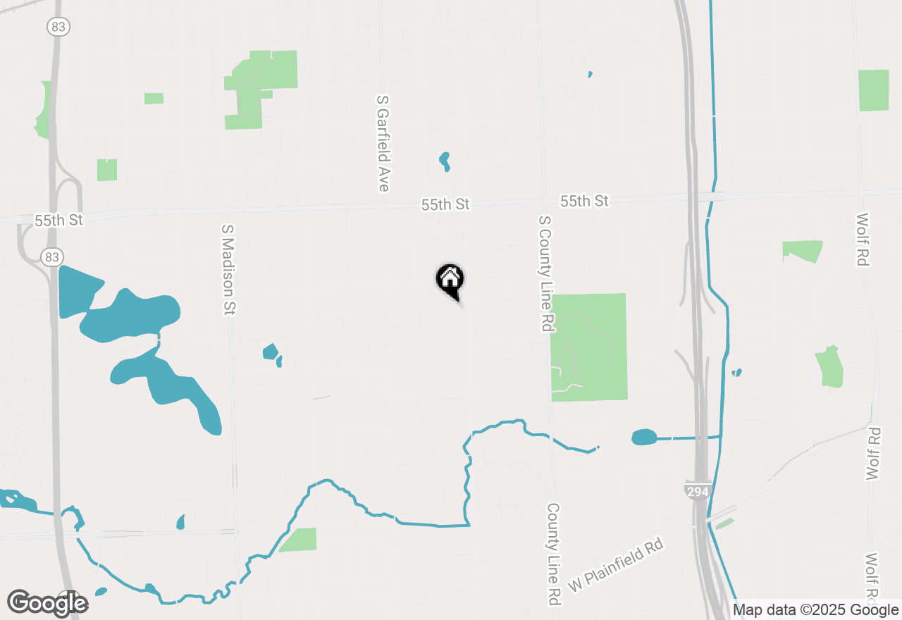 Map of 360 Claymoor Street #3G, Hinsdale, IL 60521