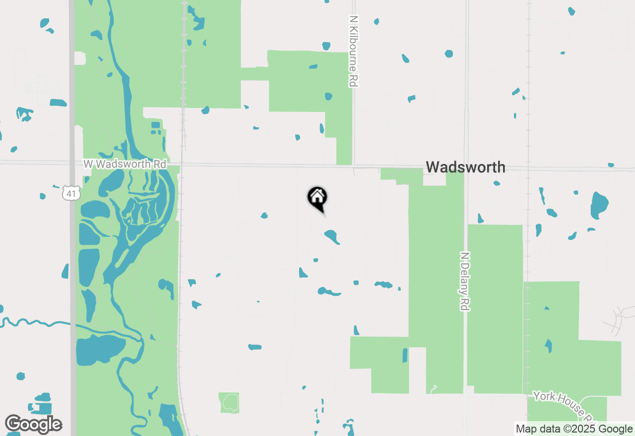 Map of 38763 N Oakcrest Lane, Wadsworth, IL 60083